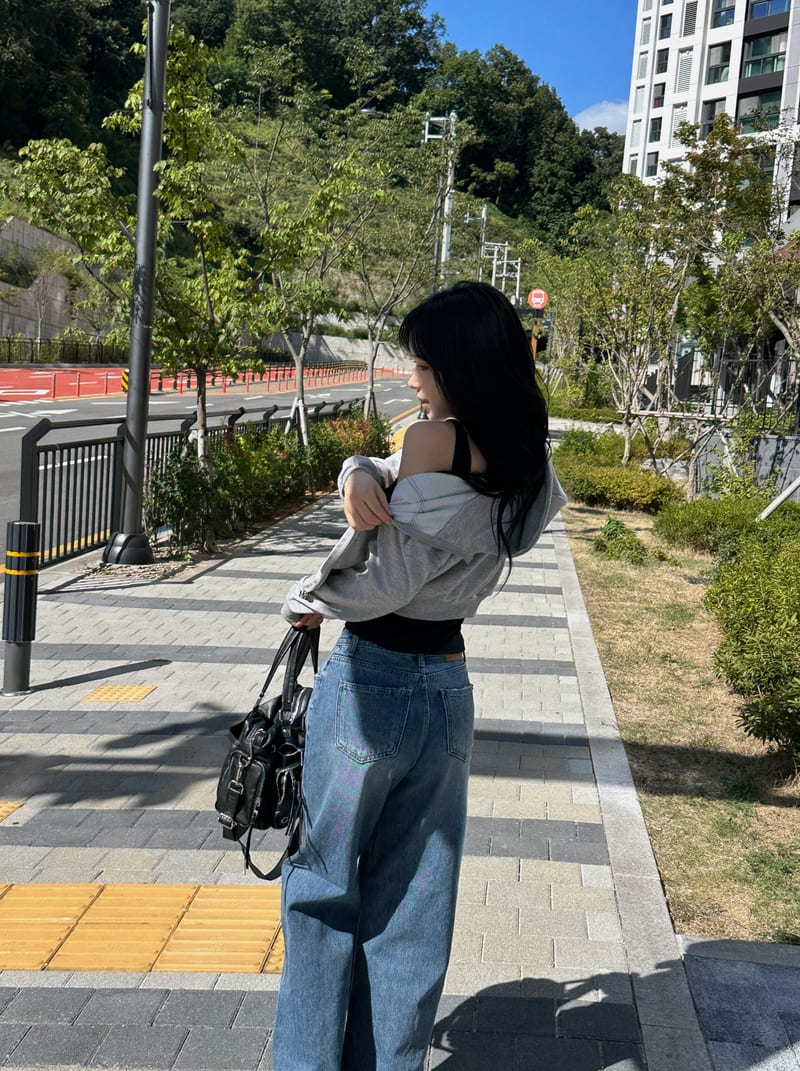 Celine Straight Fit Washed Denim 셀린 일자핏 중청 워싱 데님 사진 6