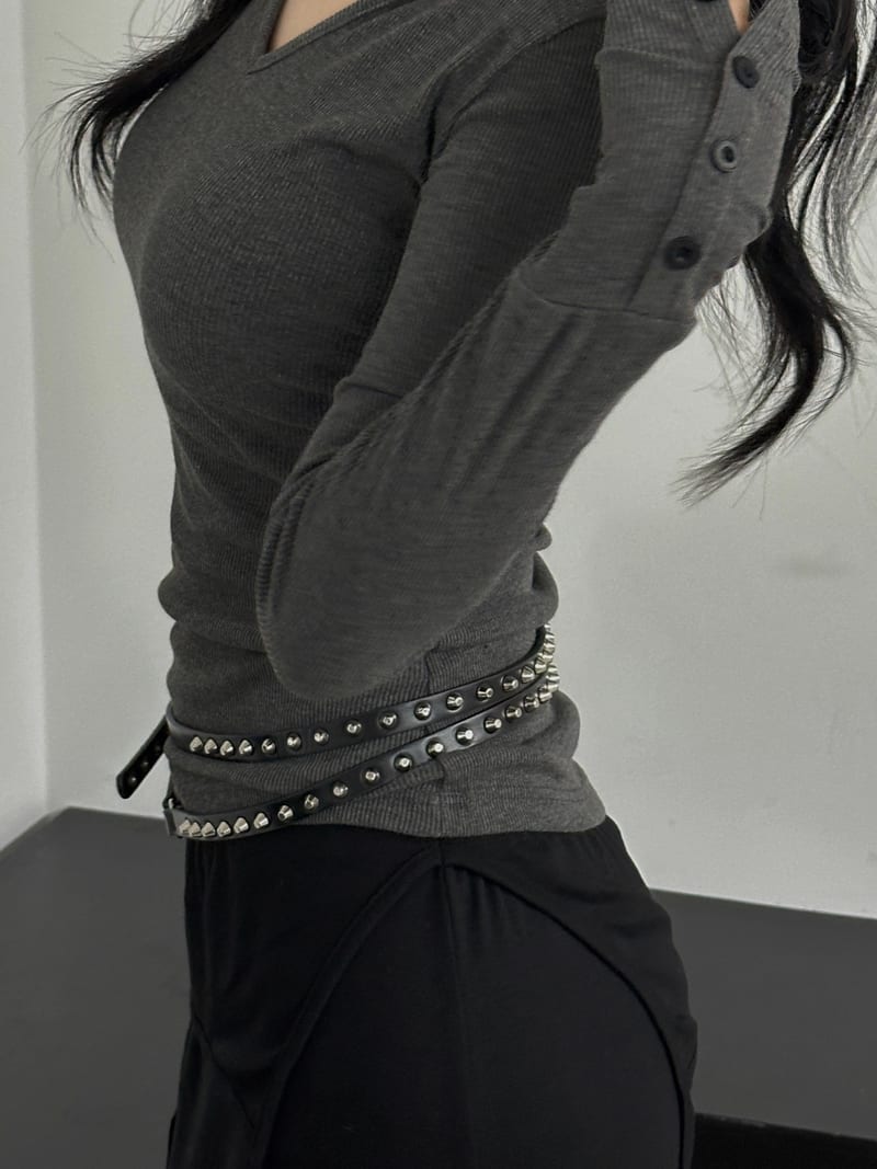 Side Draped Maxi Skirt 사이드 드레이프 맥시스커트 사진 4